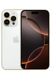 Caviar Luxury 24k Gold Plated Frame Customized iPhone 16 Pro Max 256 GB White